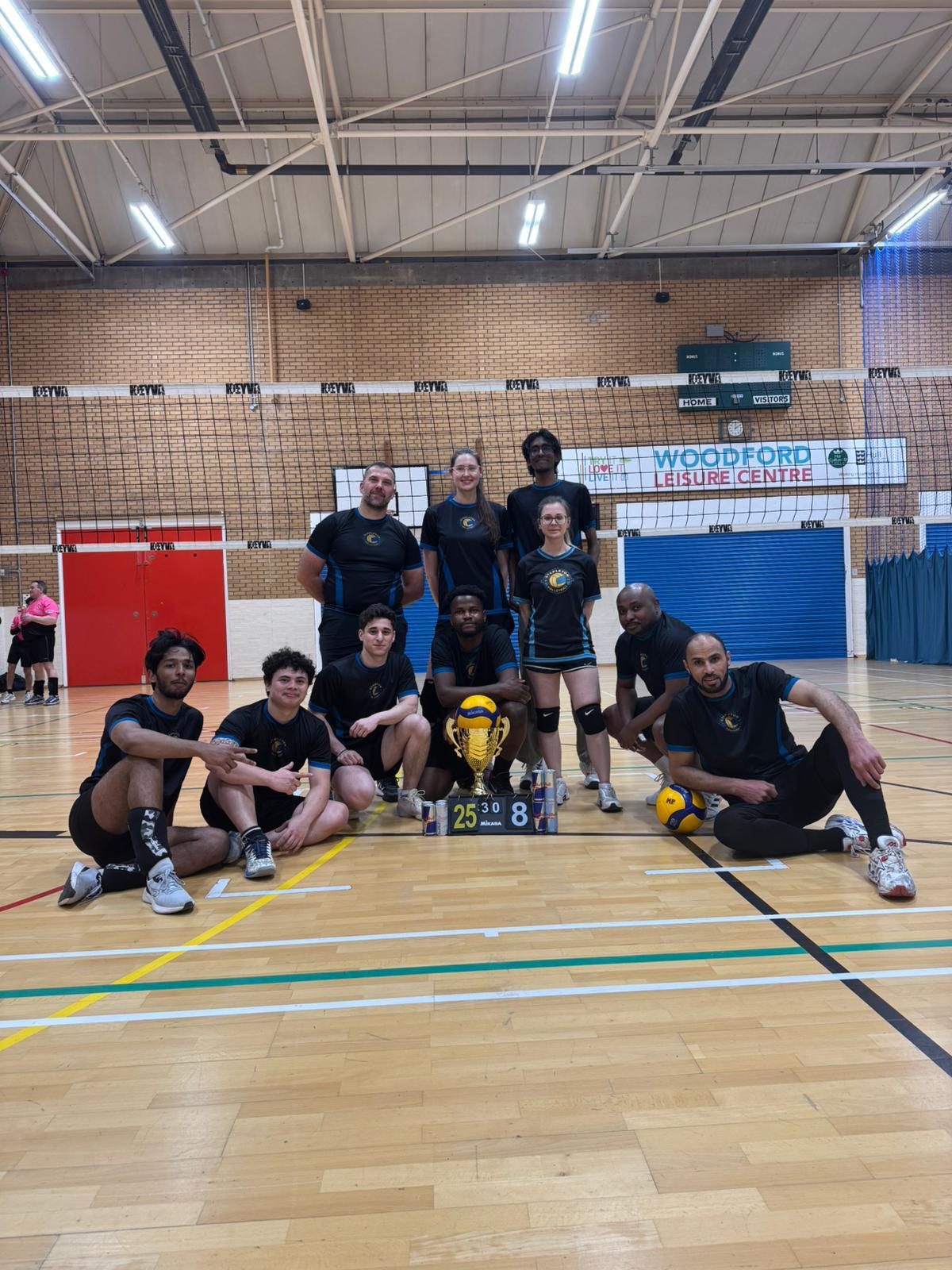 Huddersfield Volleyball Club players