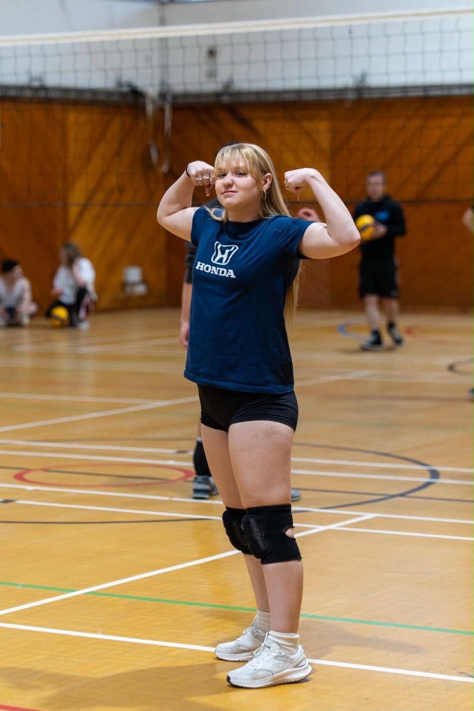 Paige Sanders, Welfare Officer of Huddersfield Volleyball Club